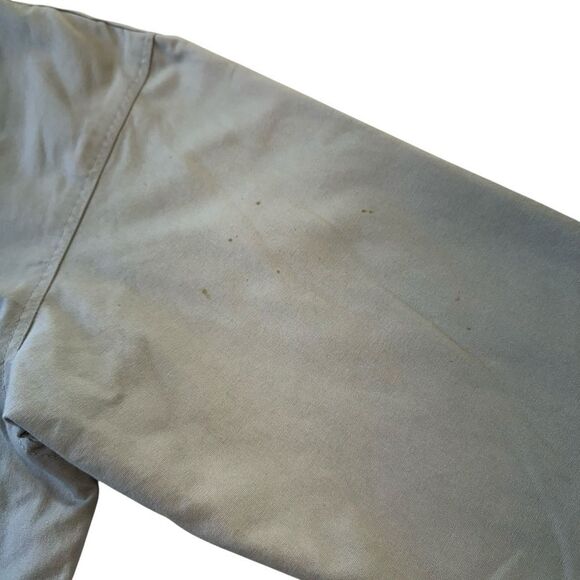 Geoffrey Beene Vintage Reversable Chore Utility Barn Corduroy Flannel Jacket L - Picture 11 of 15